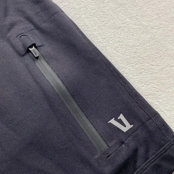 Vuori Sunday Performance 7.5” Pull On Athletic Jogger Shorts (Black) - Picture 12 of 15